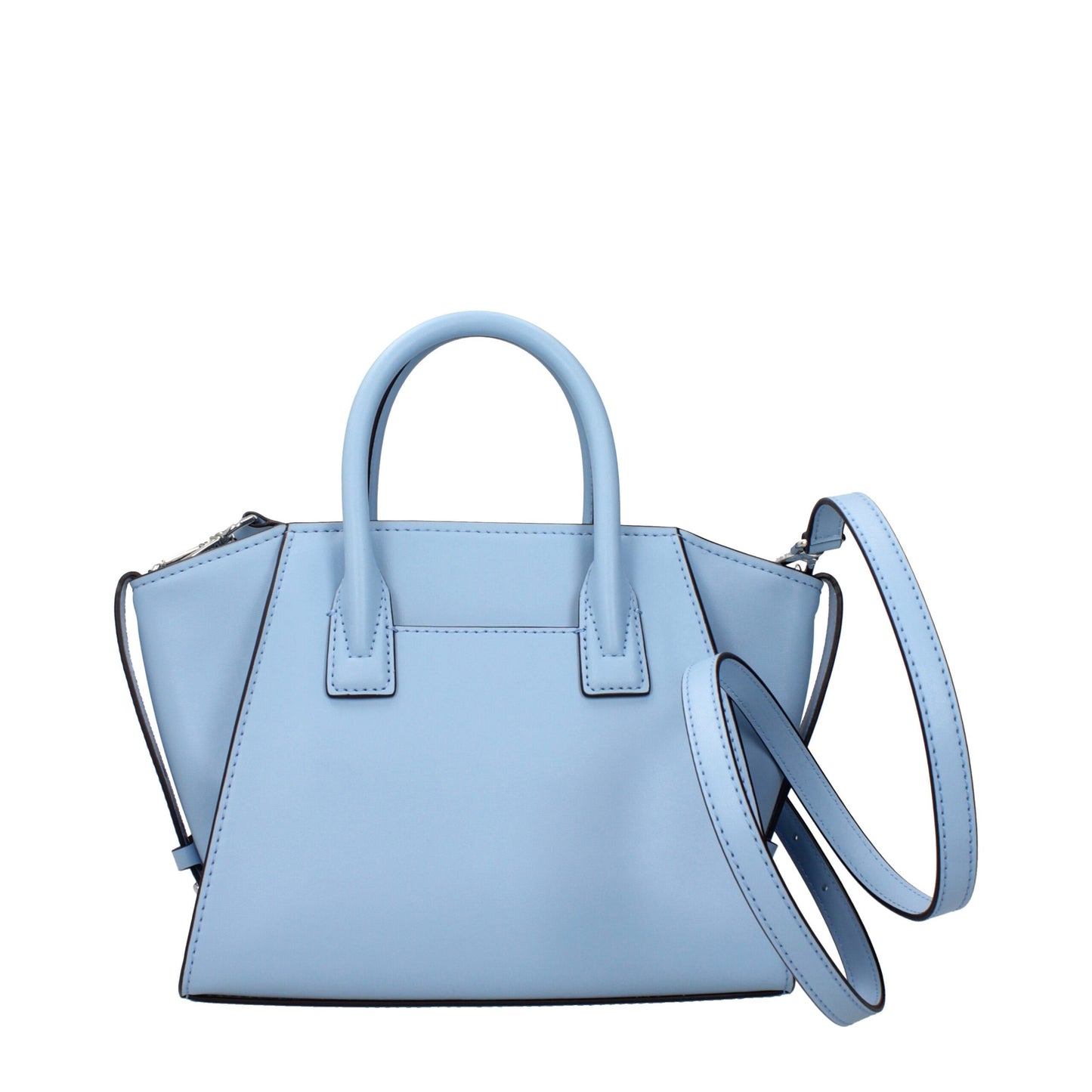 Michael Kors Hellblaue Lederhandtaschen
