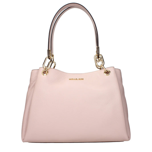 Michael Kors – Rosafarbene Schultertaschen aus Leder