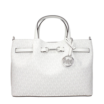 Michael Kors – Handtaschen aus weißem Stoff