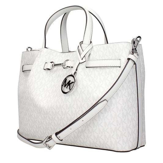 Michael Kors – Handtaschen aus weißem Stoff