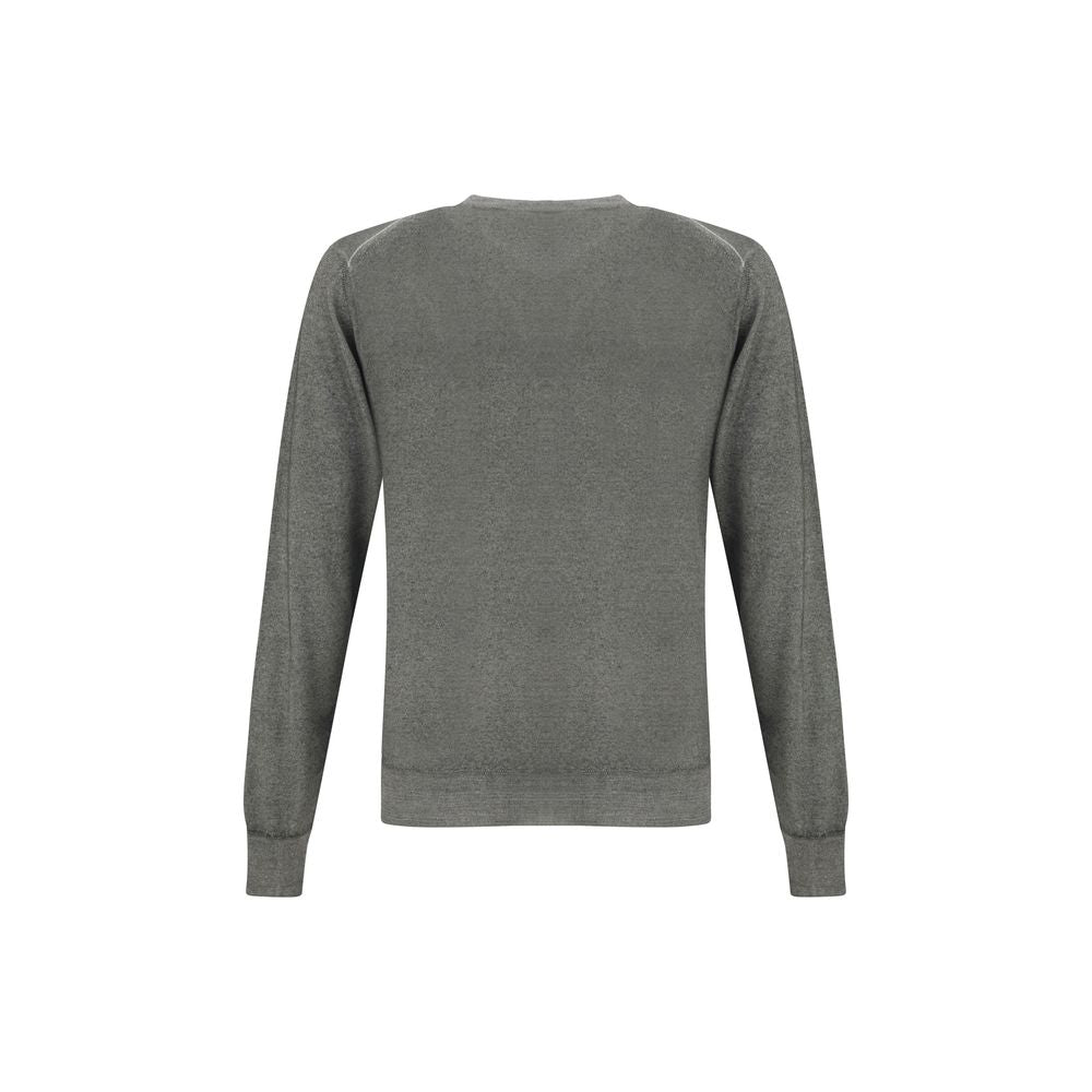 Cruciani Gray Cashmere Cashmere Sweater