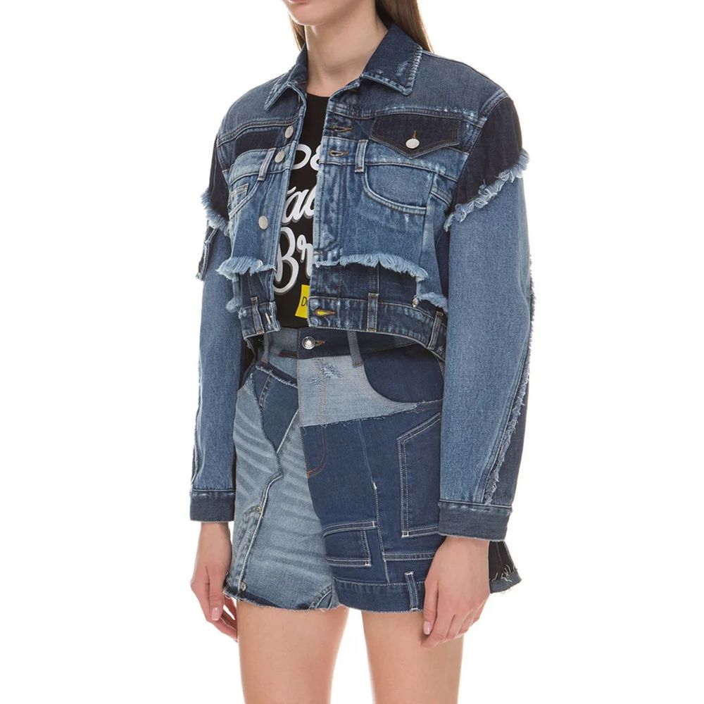 Dolce & Gabbana Denim Patchwork Jacket
