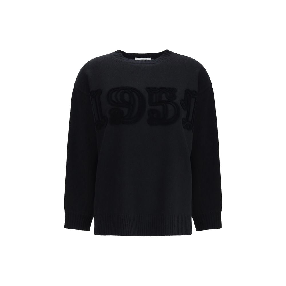 Max Mara Fido Pullover mit einer 1951-Stickerei