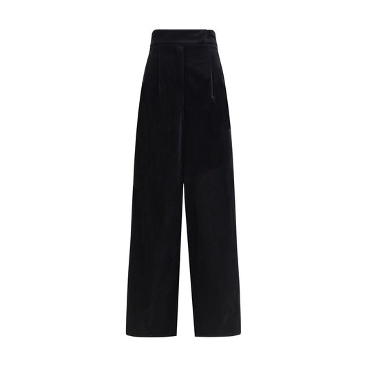 Max Mara – Samthose mit weitem Bein