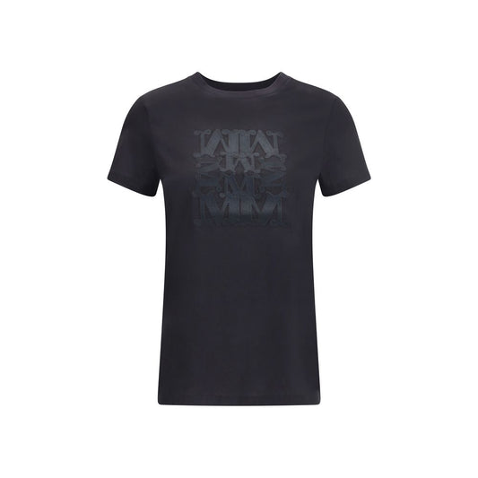 Max Mara T-Shirt mit gesticktem Monogramm