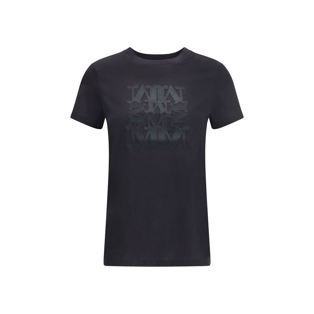 Max Mara T-Shirt mit gesticktem Monogramm