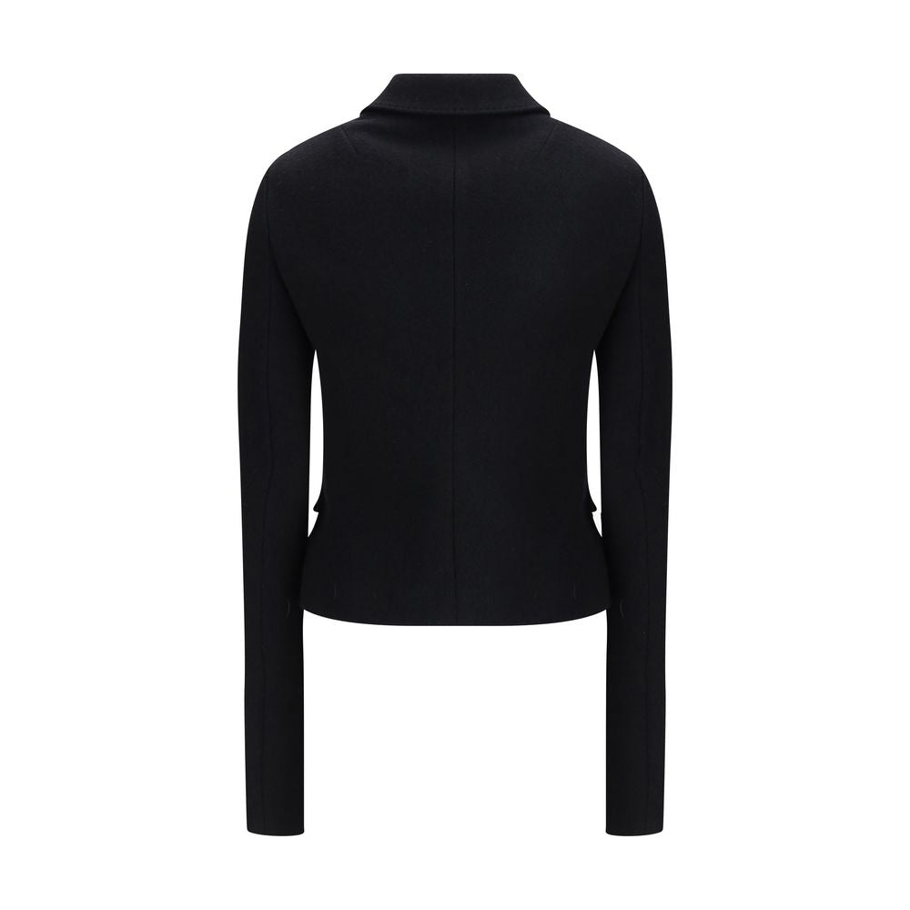 Dolce &amp; Gabbana Einreihige Jacke aus Wollstoff