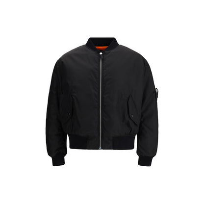 Prada Black Polyamide Bomber