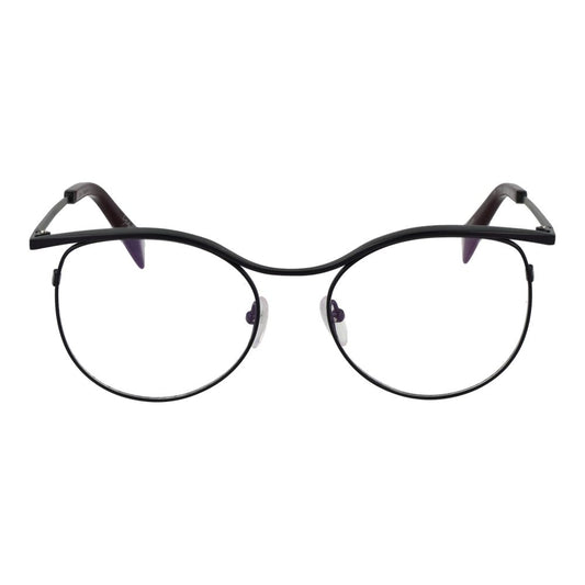 Yohji Yamamoto Schwarze Damen-Brillenfassung