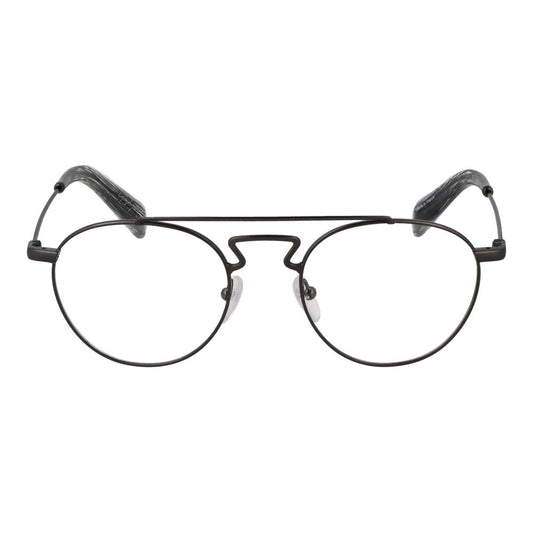 Yohji Yamamoto Schwarze Herren-Brillenfassung