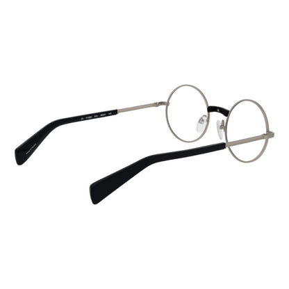 Yohji Yamamoto Silberfarbenes Unisex-Brillengestell