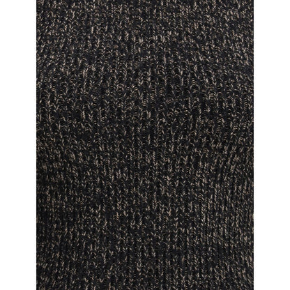 Max Mara Geripptes Langarm-T-Shirt