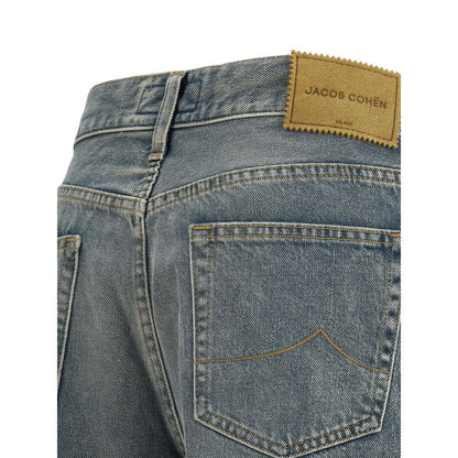 Jacob Cohen Blaue Baumwolljeans
