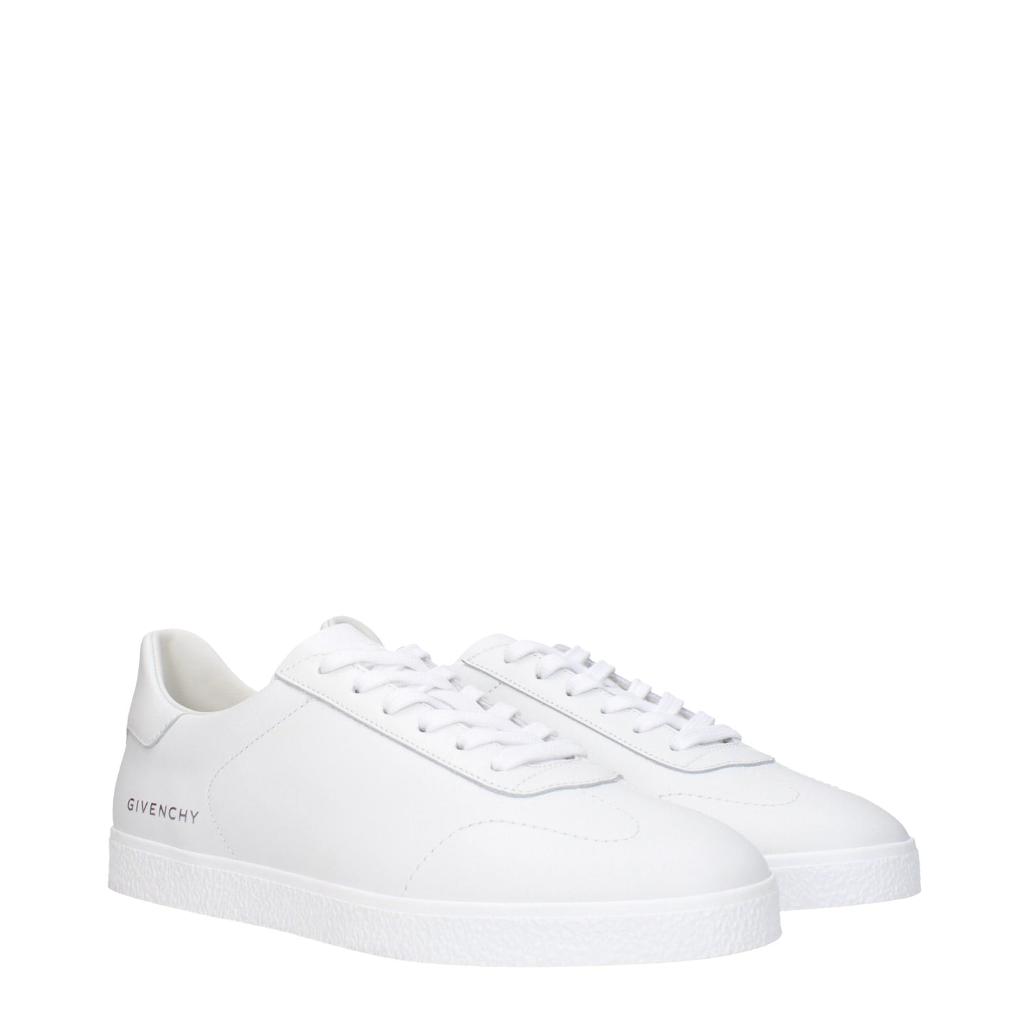 Givenchy White Leather Low Top Sneakers