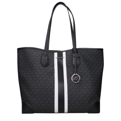 Michael Kors – Schultertaschen aus schwarzem Stoff