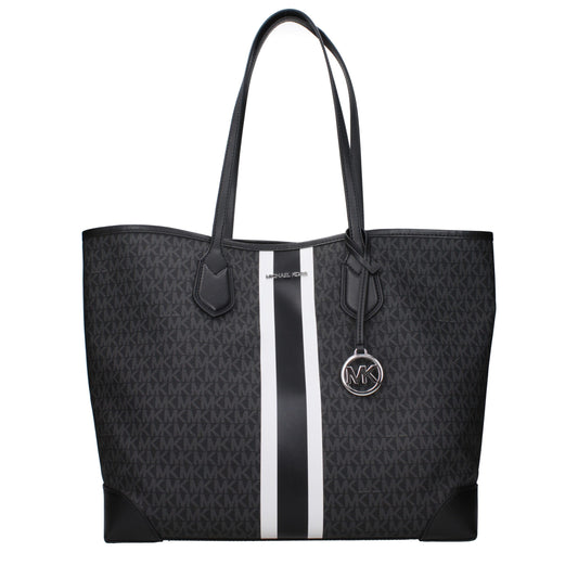 Michael Kors – Schultertaschen aus schwarzem Stoff