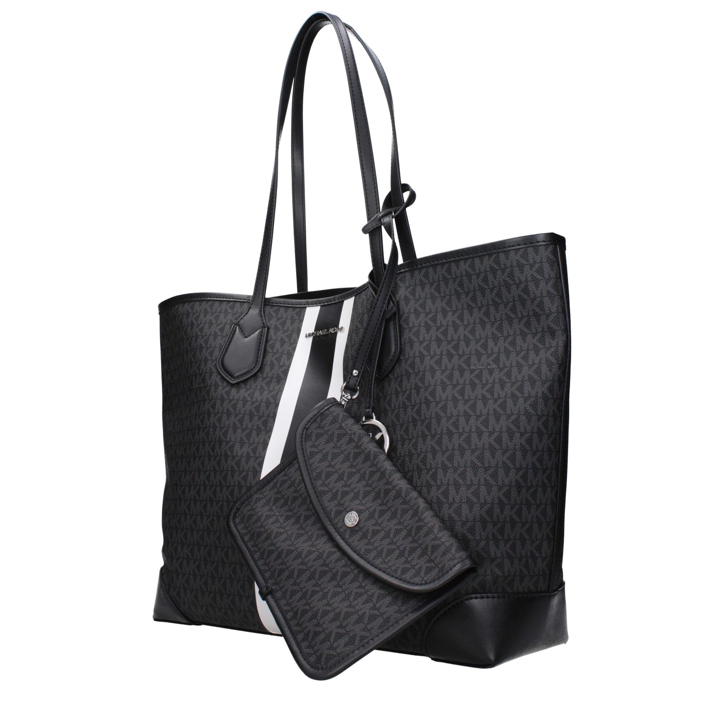 Michael Kors – Schultertaschen aus schwarzem Stoff