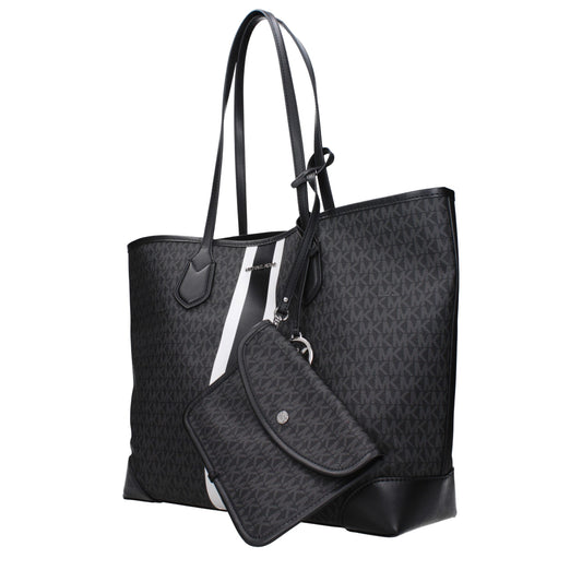 Michael Kors – Schultertaschen aus schwarzem Stoff