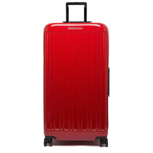 Piquadro Rotes Polycarbonat-Gepäck und Reise