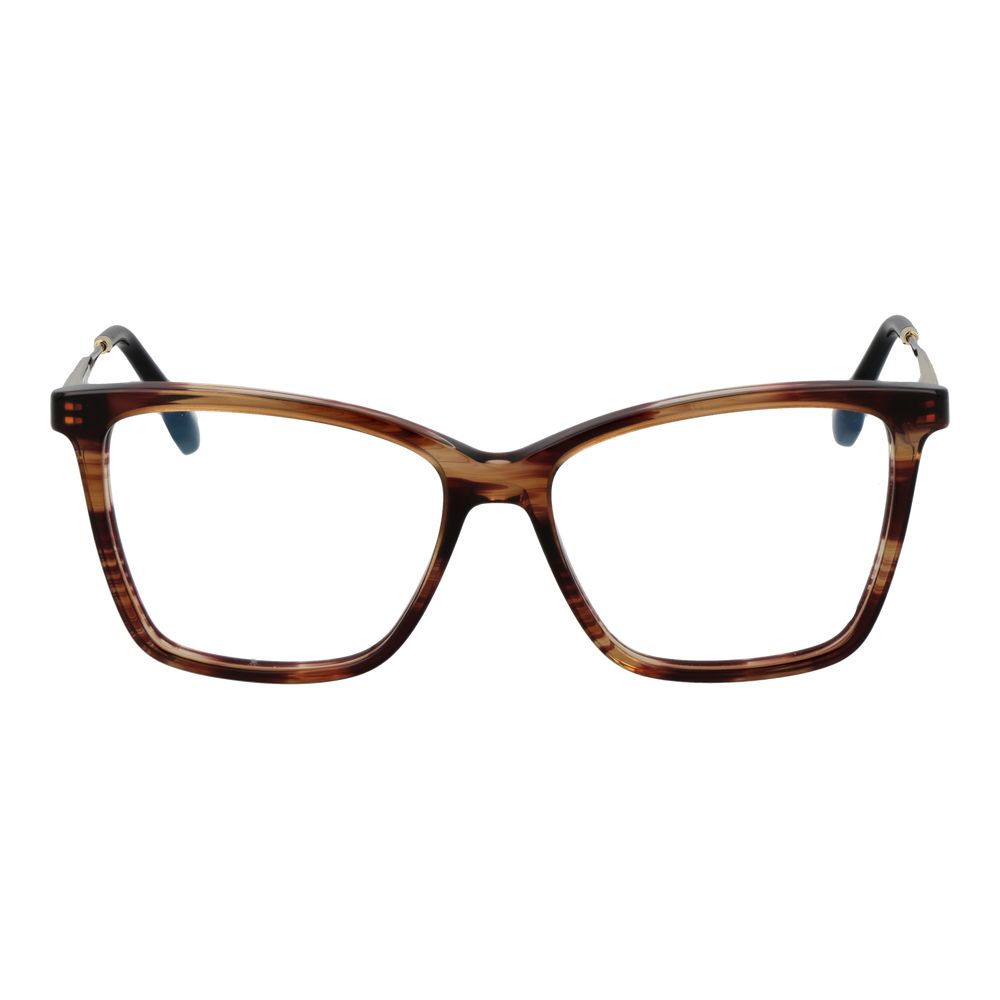Victoria Beckham Braune Damen-Brillenfassung