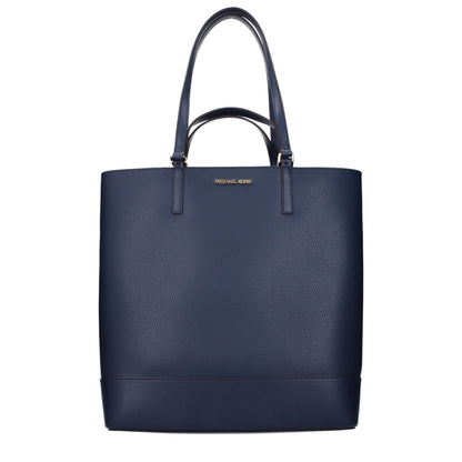 Michael Kors Blaue Schultertaschen aus Leder