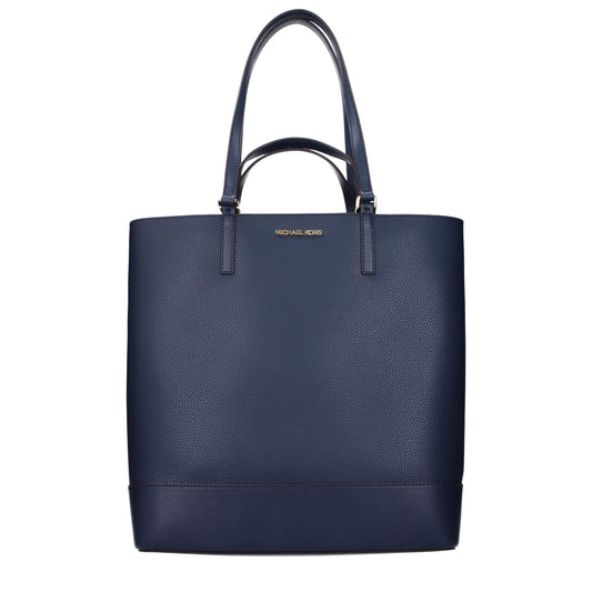 Michael Kors Blaue Schultertaschen aus Leder