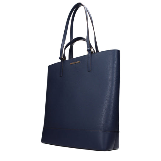 Michael Kors Blaue Schultertaschen aus Leder