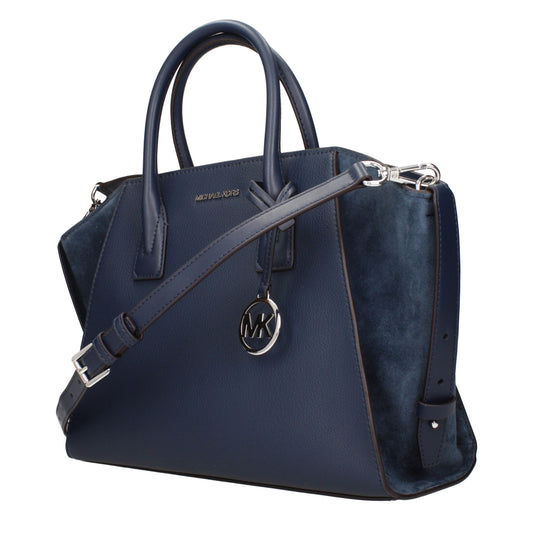 Michael Kors Blaue Lederhandtaschen