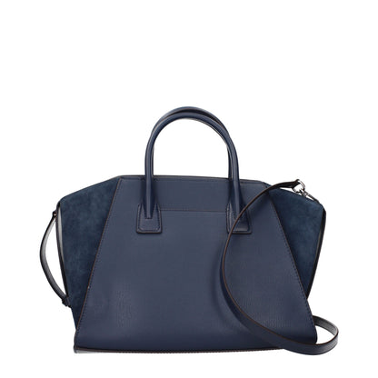 Michael Kors Blaue Lederhandtaschen