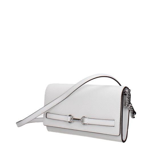 Michael Kors – Clutch aus weißem Leder