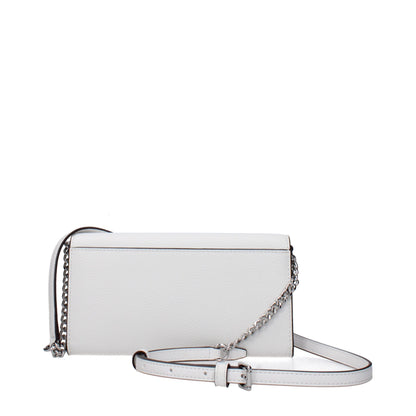 Michael Kors – Clutch aus weißem Leder
