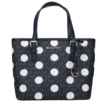 Michael Kors Handtaschen aus blauem Stoff