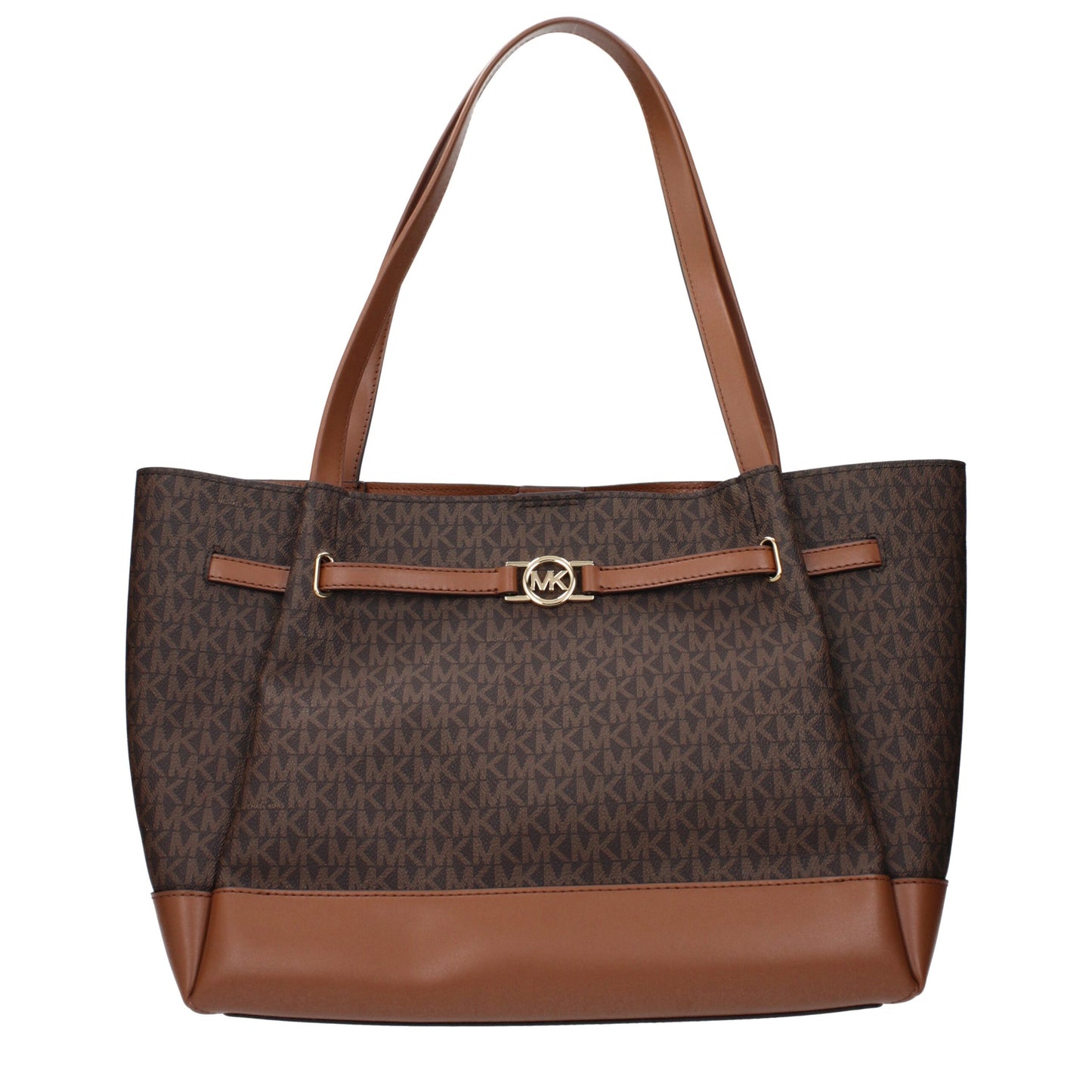 Michael Kors – Schultertaschen aus braunem Stoff