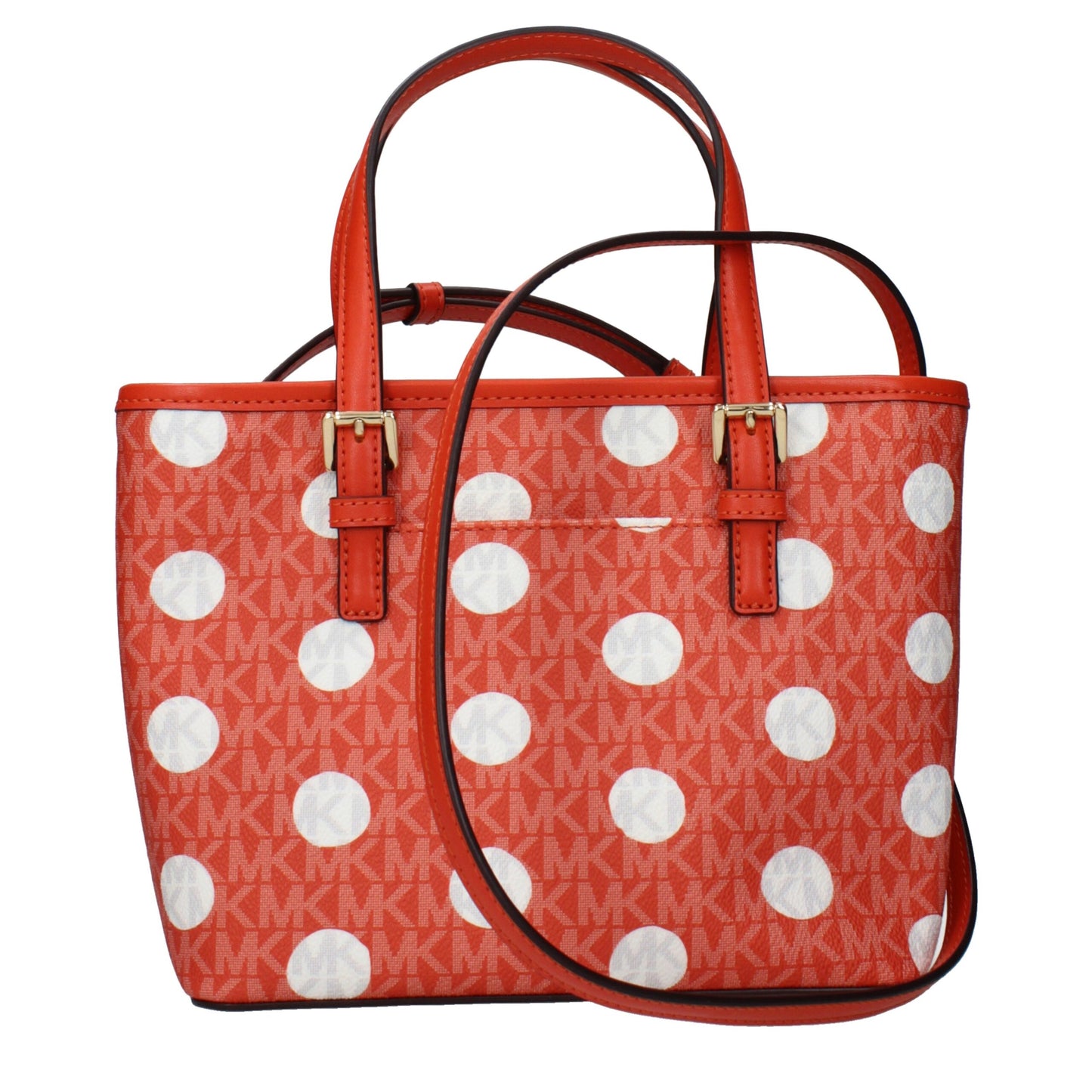 Michael Kors – Orangefarbene Stoffrucksäcke