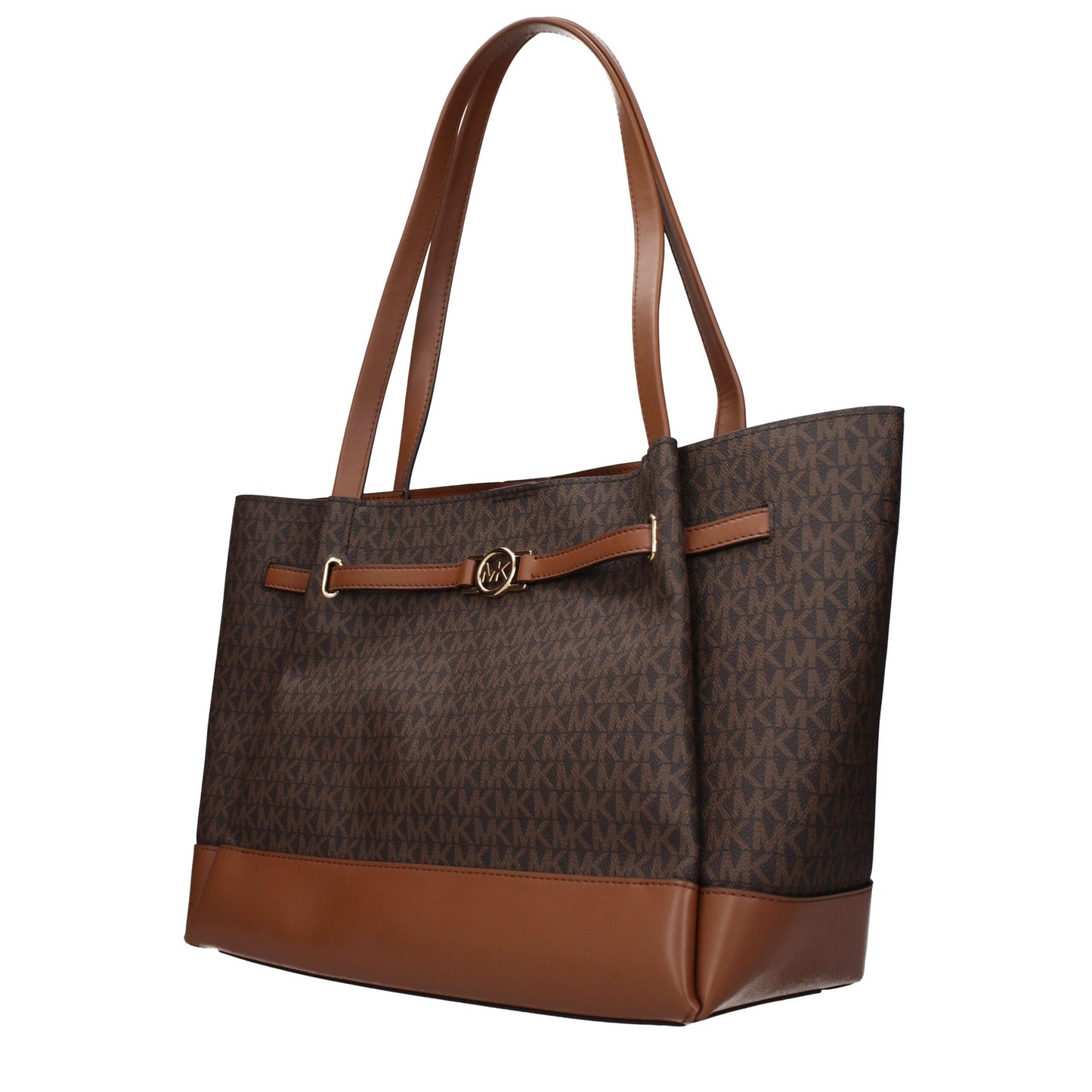 Michael Kors – Schultertaschen aus braunem Stoff