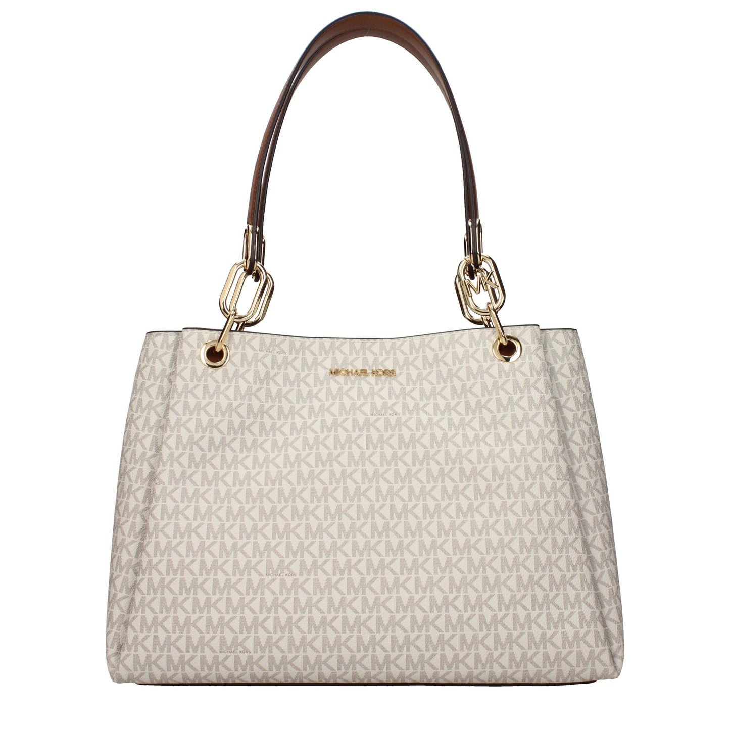 Michael Kors Beige Stoff-Umhängetaschen