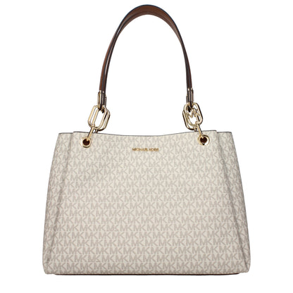 Michael Kors Beige Stoff-Umhängetaschen