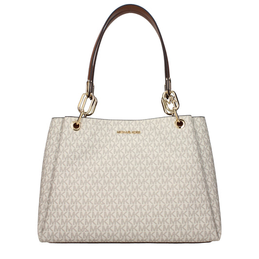 Michael Kors Beige Stoff-Umhängetaschen