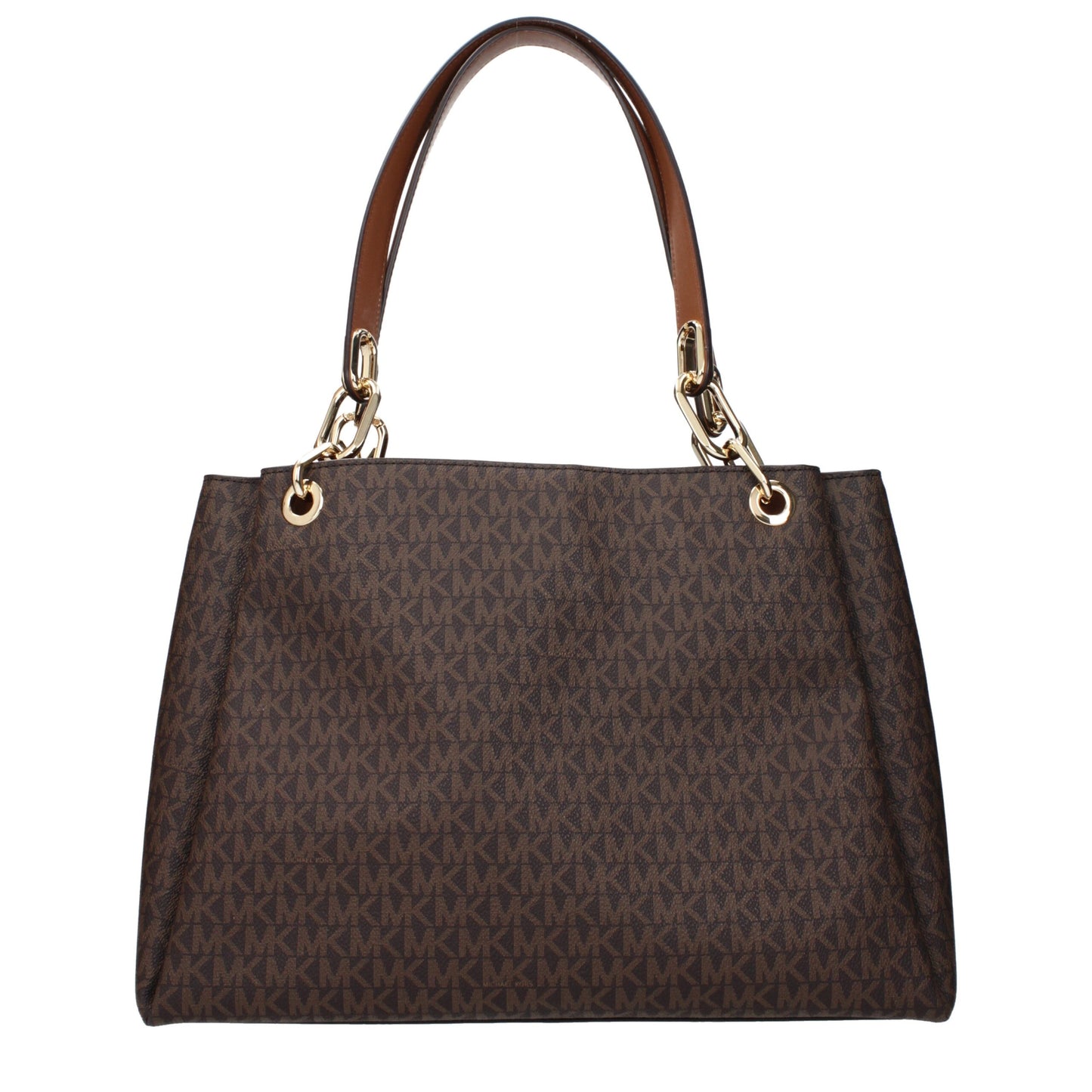 Michael Kors – Schultertaschen aus braunem Stoff