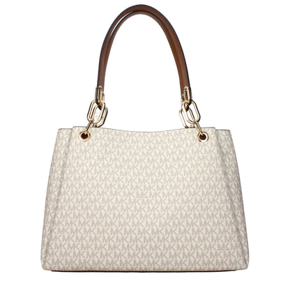 Michael Kors Beige Stoff-Umhängetaschen