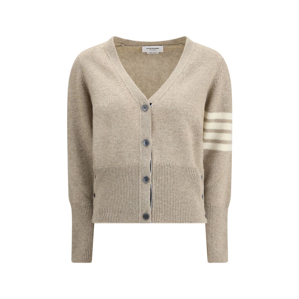 Thom Browne Bicolor Wool Cardigan