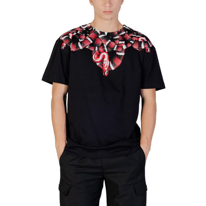 County of Milan Black Cotton T-Shirt