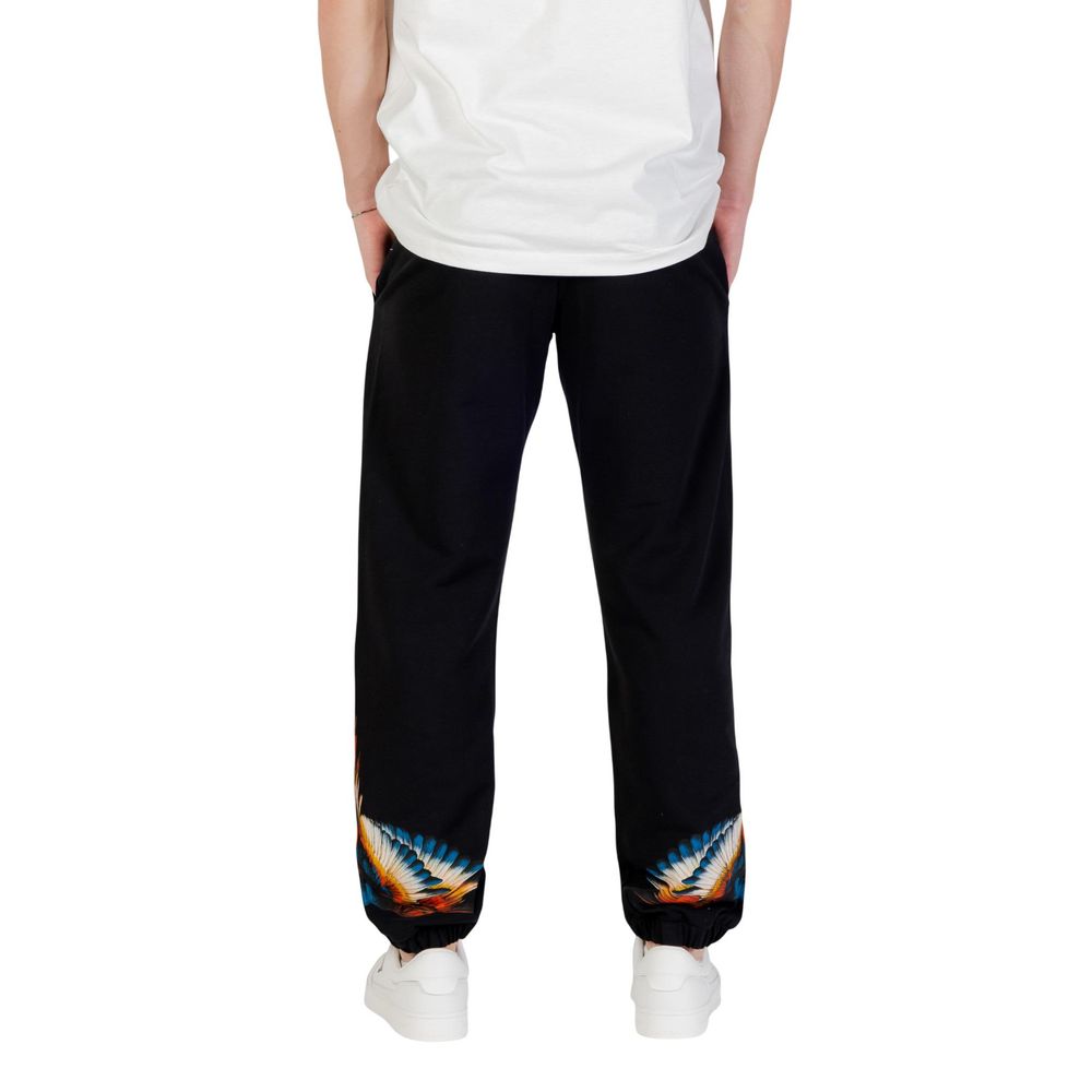 County of Milan – Schwarze Jogginghose aus Baumwolle