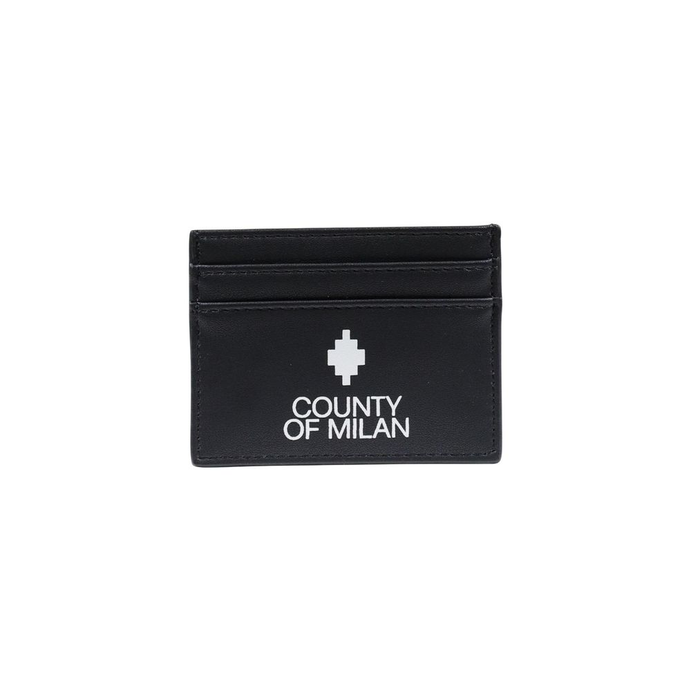 County of Milan Black Polyethylene Cardholder