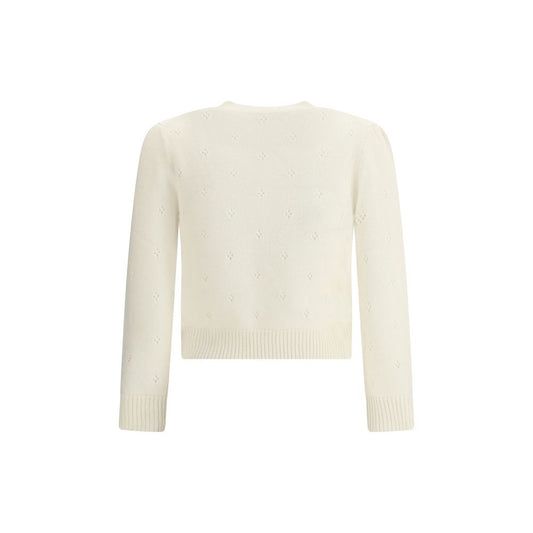 Chloé Cream Wool Sweatshirt