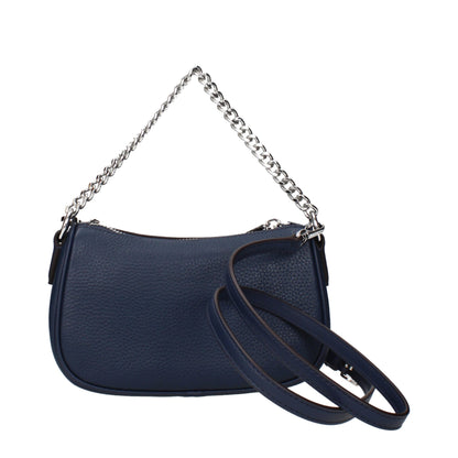 Michael Kors Blaue Lederhandtaschen