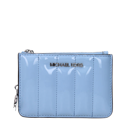 Michael Kors Light Blue Leather Wallet