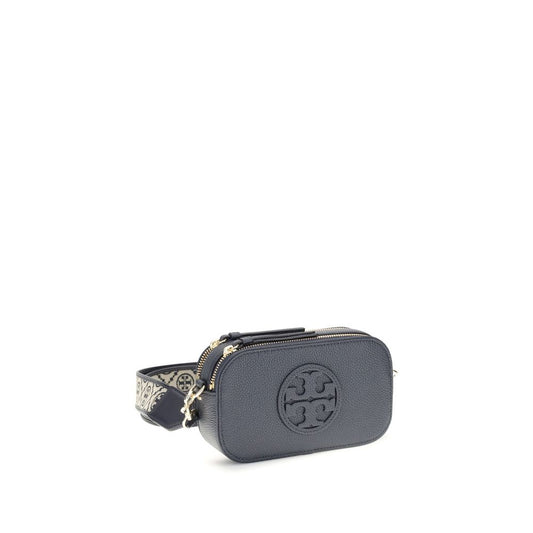 Tory Burch Blue Leather Shoulder Bag