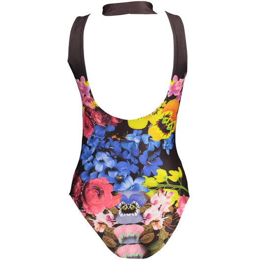 Desigual Schwarzer Polyester-Bodysuit