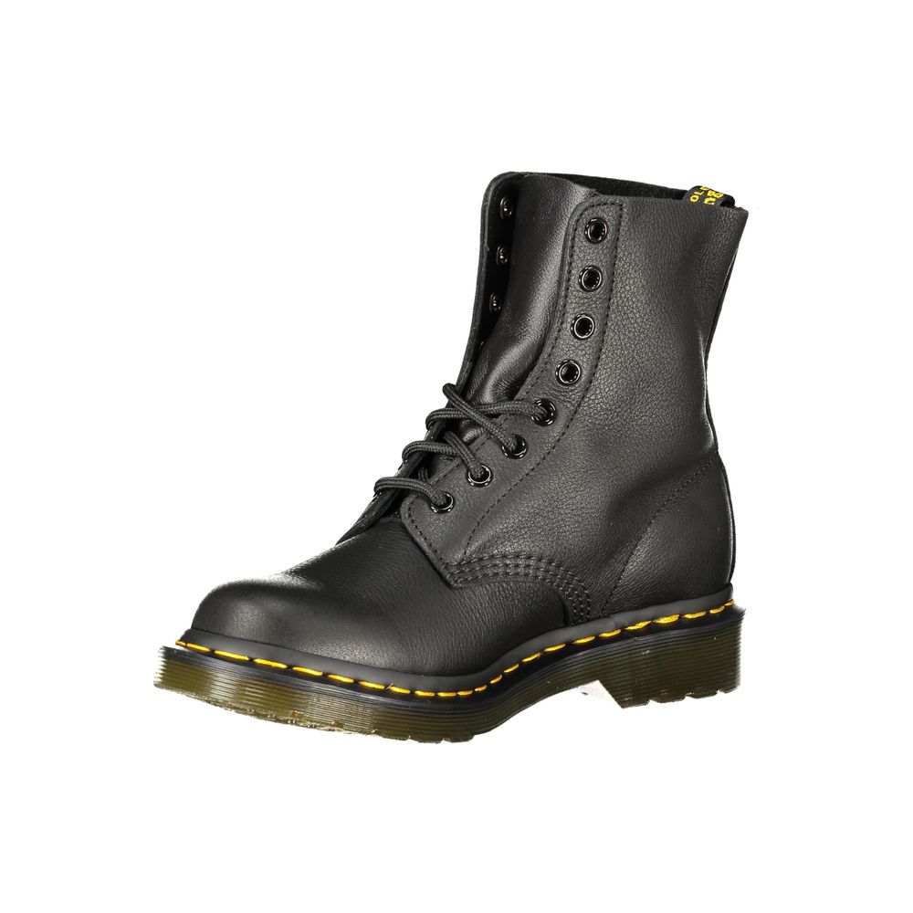 Dr. Martens Black Polyester Ankle